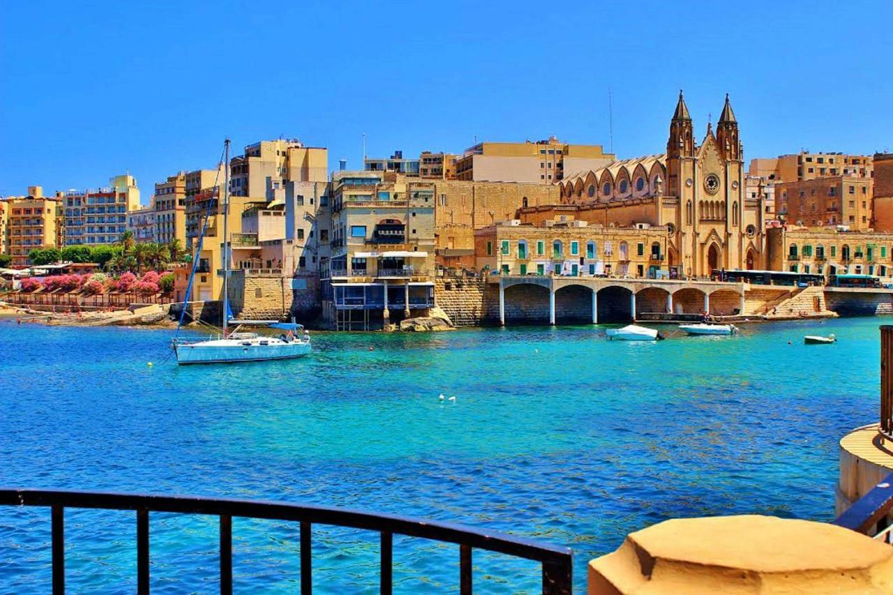 Contemporary, Luxury Apartment With Valletta And Harbour Views Sliema Extérieur photo